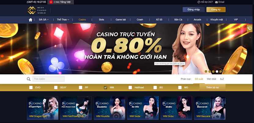 MCW CASINO WM - NỀN TẢNG CÁ CƯỢC HẤP DẪN, THU HÚT NHẤT NĂM 2024