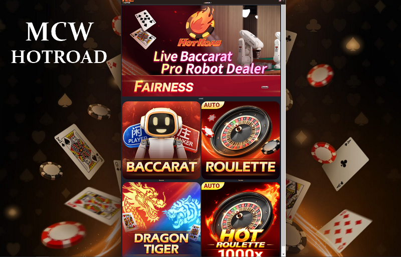 MCW CASINO HOTROAD - SẢNH GAME AI ĐẦU TIÊN TẠI VIỆT NAM NĂM 2024