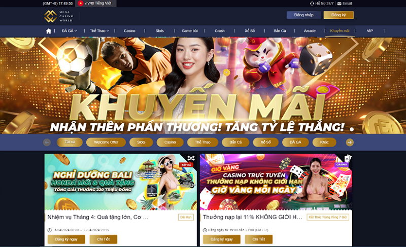 Lợi Ích Khi Chơi Tại MCW Casino Evolution