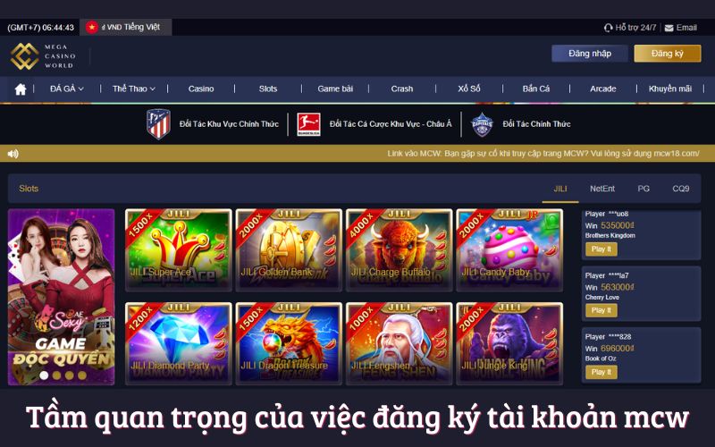 Khám Phá Chi Tiết Về Cách Đăng Ký Tài Khoản Mcw