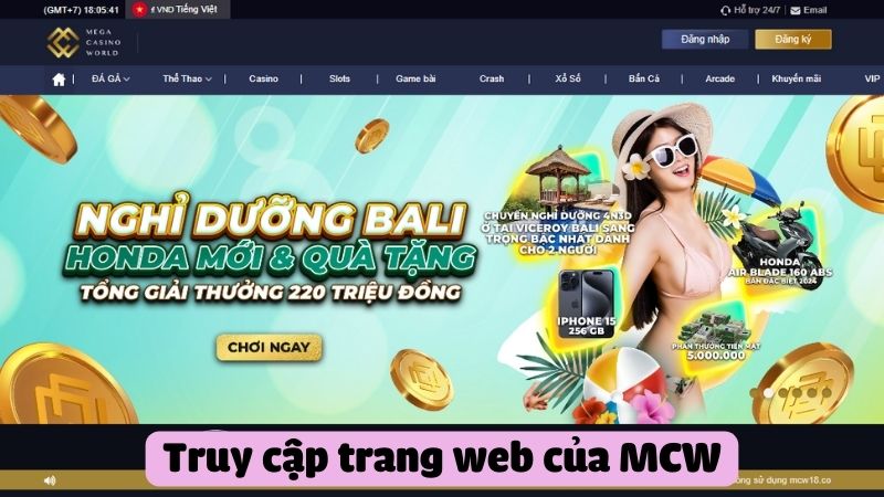 Hướng Dẫn Đăng Nhập Tài Khoản MCW Nhanh Chóng