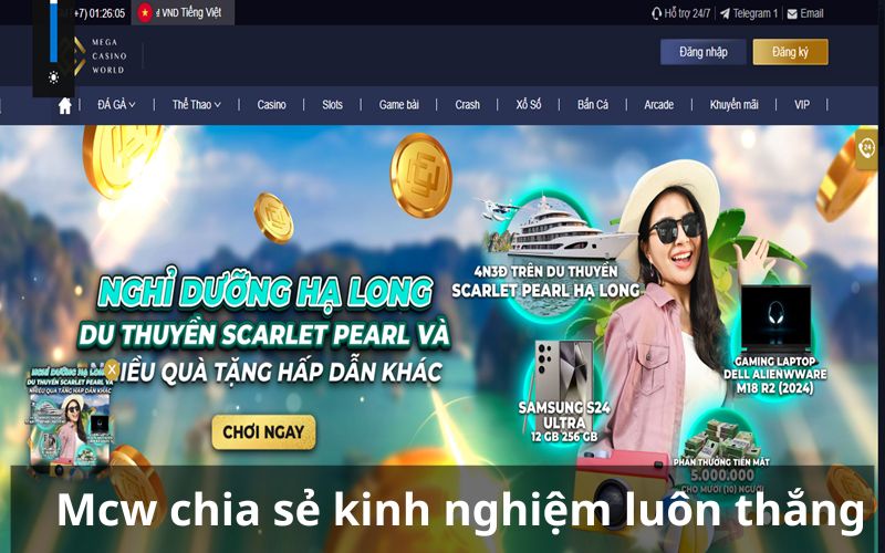 MCW chia sẻ kinh nghiệm luôn thắng: Bí quyết thắng cược